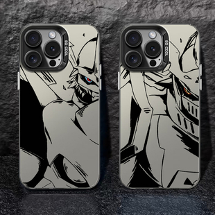 数码宝贝适用苹果15手机保护壳16潮iphone13红莲骑士14plus彩银11Promax高级感12mini男x动漫xr套xs战斗暴龙p