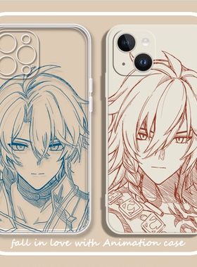 崩坏星穹铁道手机壳白厄万敌适用苹果16iphone15小米14红米k80二次元周边60华为m70iQOO12一加13荣耀vivooppo