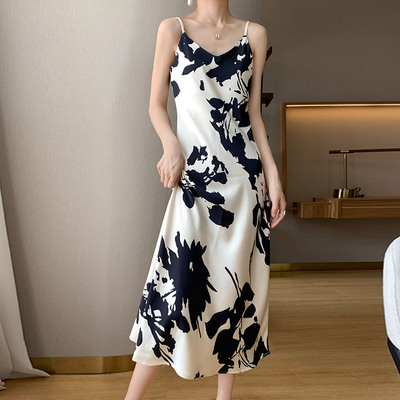 【正在清仓】醋酸吊带连衣裙女