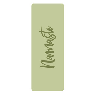 namaste心魂合一版天然橡胶pu瑜伽垫定制微瑕疵黑色加宽5mm包邮