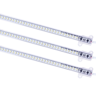 硬灯条超薄柜台灯220V展示柜led灯带货架酒柜橱窗冰箱鱼缸灯长条