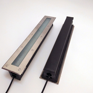 led长条地埋灯户外防水景观庭院嵌入式台阶走廊过道长方形埋地灯