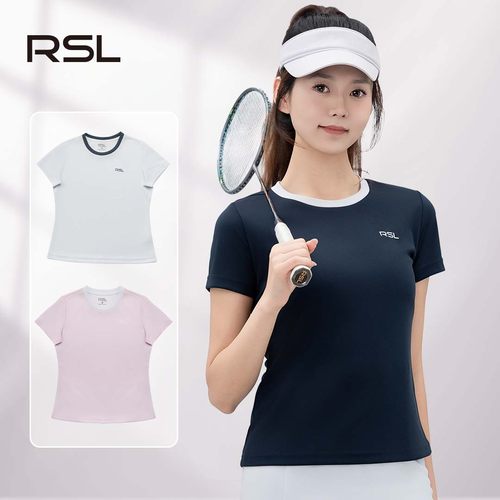 亚狮龙新款RSL羽毛球服速干短袖