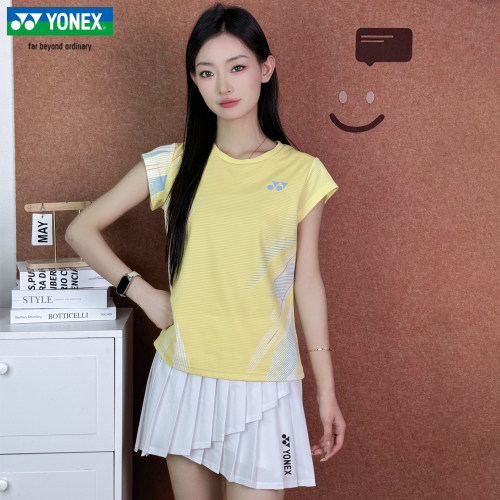 新款YONEX女速干羽毛球服套装