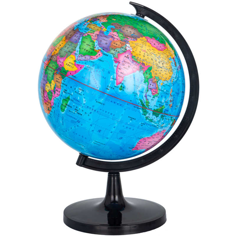 国图书店正版 博目14.2cm中文政区教辅地球仪 教材同步 学生专用 博目公司 9787503043079 测绘出版社