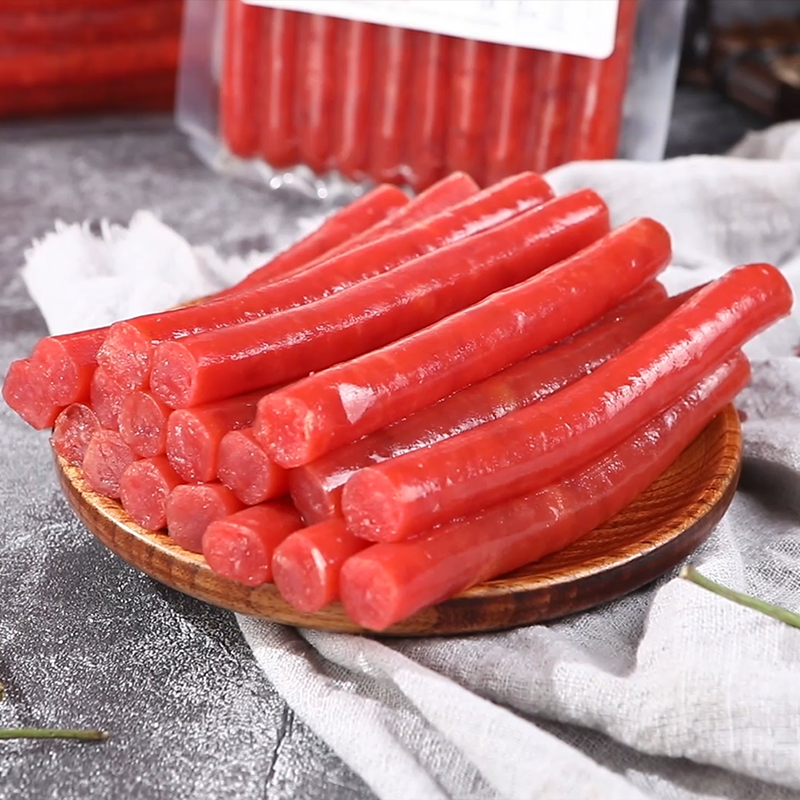 天津久顺香广味腊肠250g/袋甜口细腊肠即食烧烤麻辣烫火锅可涮煮