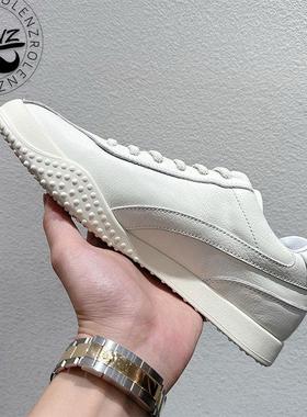 ROLENZ轻奢品牌简约真皮小白板鞋男英伦透气老爹鞋百搭德训运动鞋