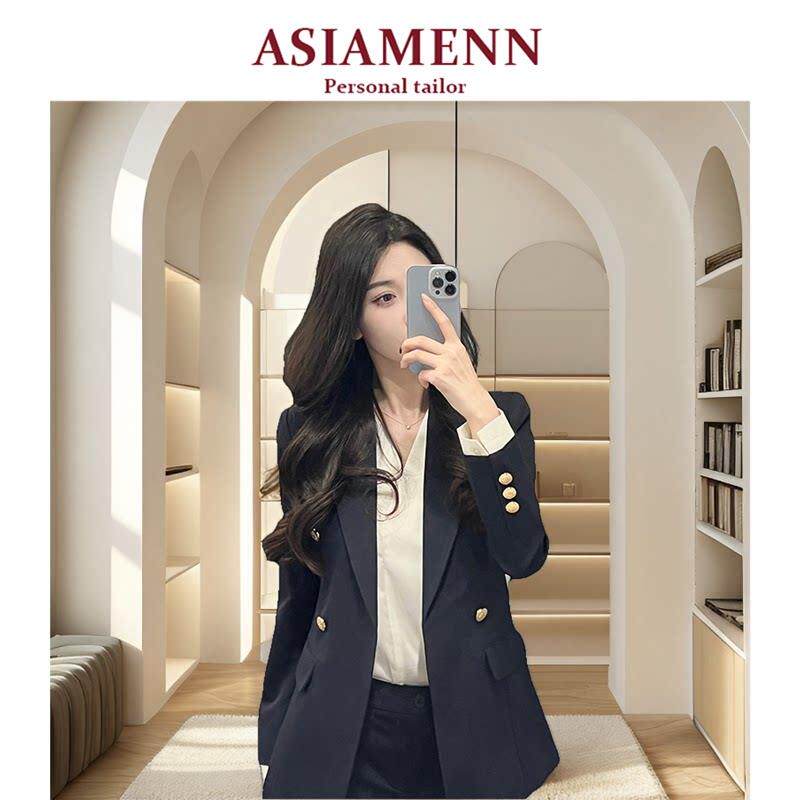 冬季西服外套女2025新款正式场合工装高级感酒店经理通勤职业正装