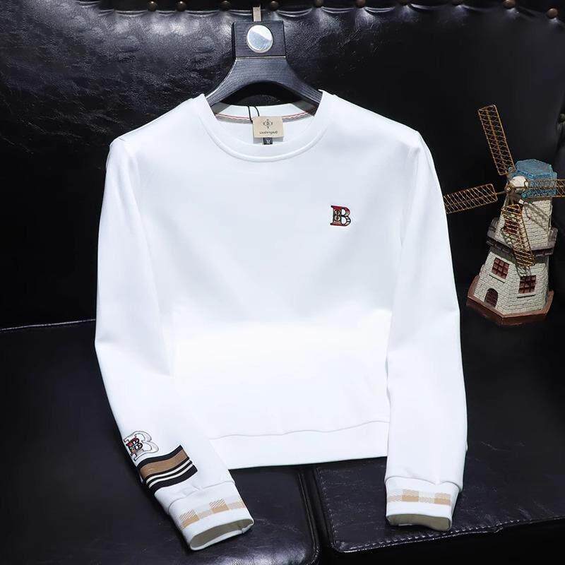 BellerLee 欧美潮牌卫衣男春秋季新款潮流圆领t恤打底衫