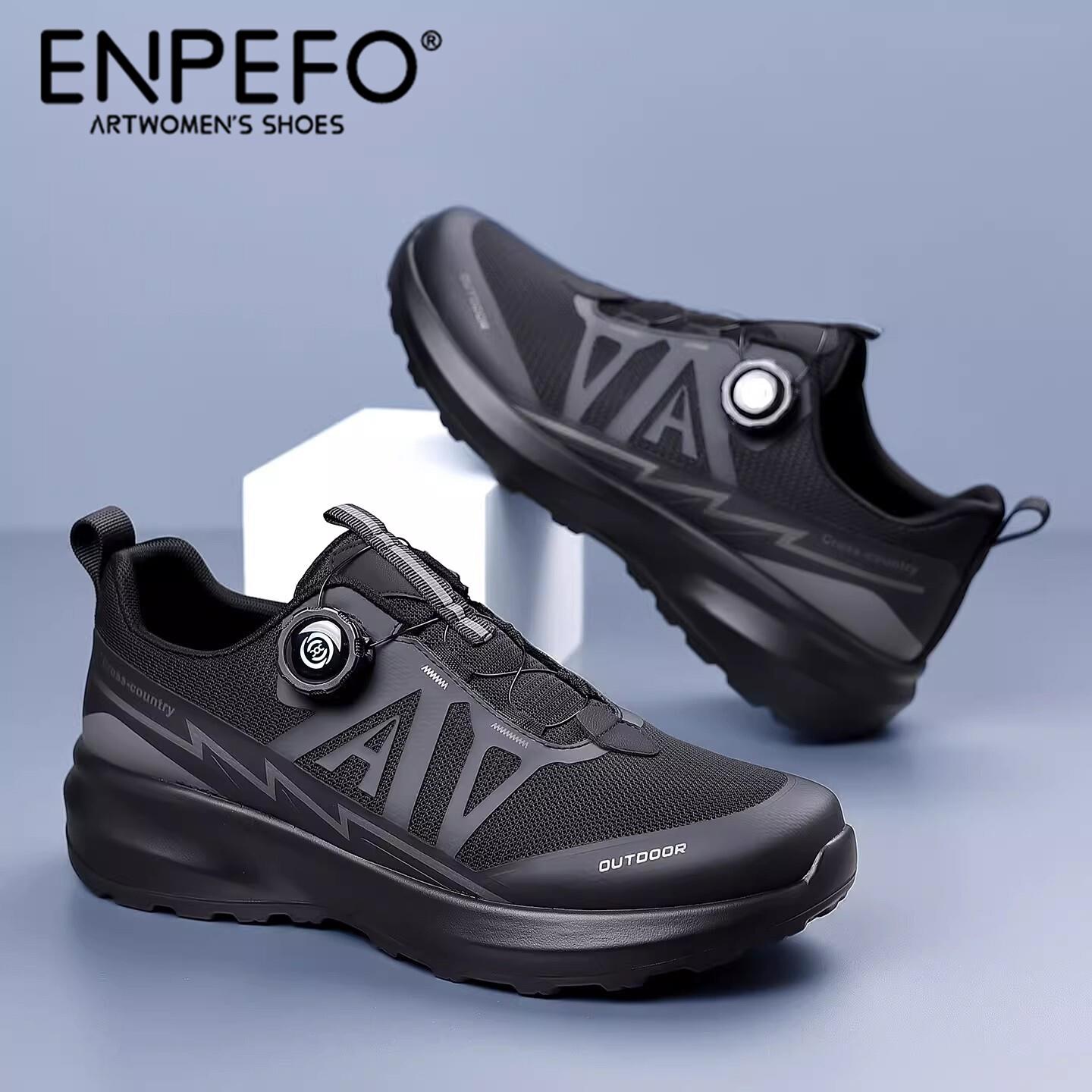 ENPEFO【法式】男鞋2026夏季新款网面透气运动防滑轻便休闲鞋子