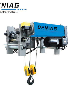 江苏厂家 10T欧式钢丝绳电动葫芦ABM伺服电机配件变频双速