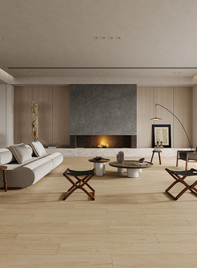 宏宇陶瓷客厅卧室木纹砖 云杉棕黄HCGA1518010