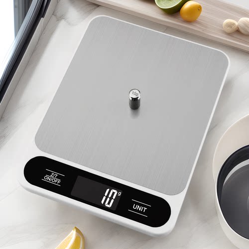 家用电子称重台秤5kg公斤食物称精准克重秤 烘焙小电子秤10kg