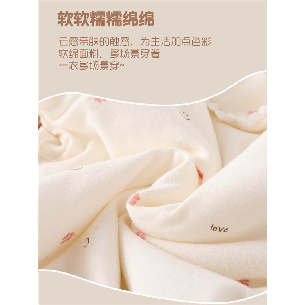 婴儿连体衣秋冬季80g薄棉