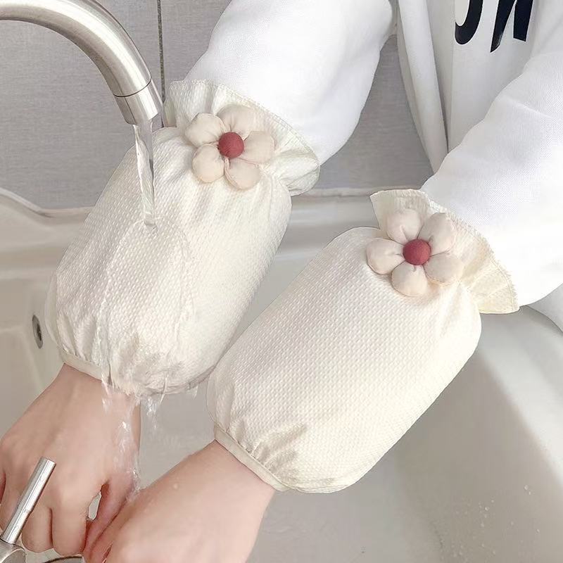 秋冬2025新款新款袖套女长款套袖男工作护袖羽绒服防脏高颜值袖头