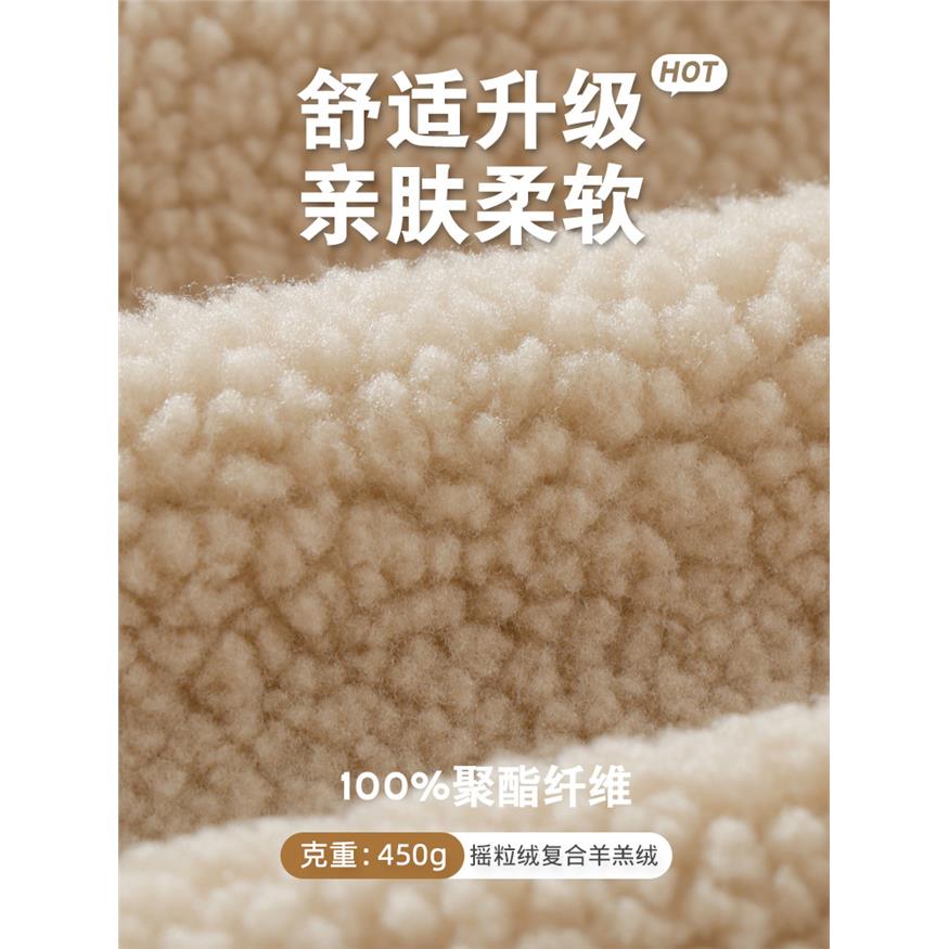 儿童羊羔绒马甲秋冬新款