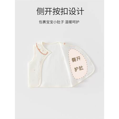 a类春秋纯棉马甲婴儿新生