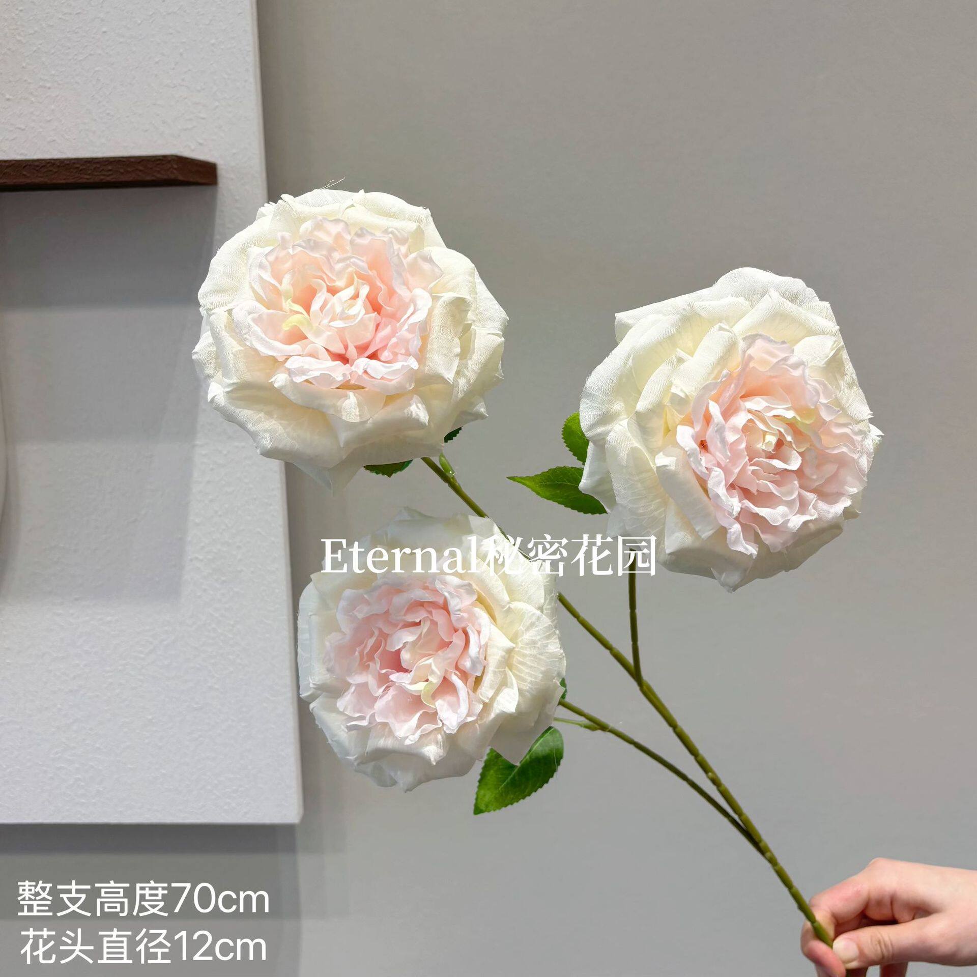仿真花荔枝玫瑰多层芙蓉