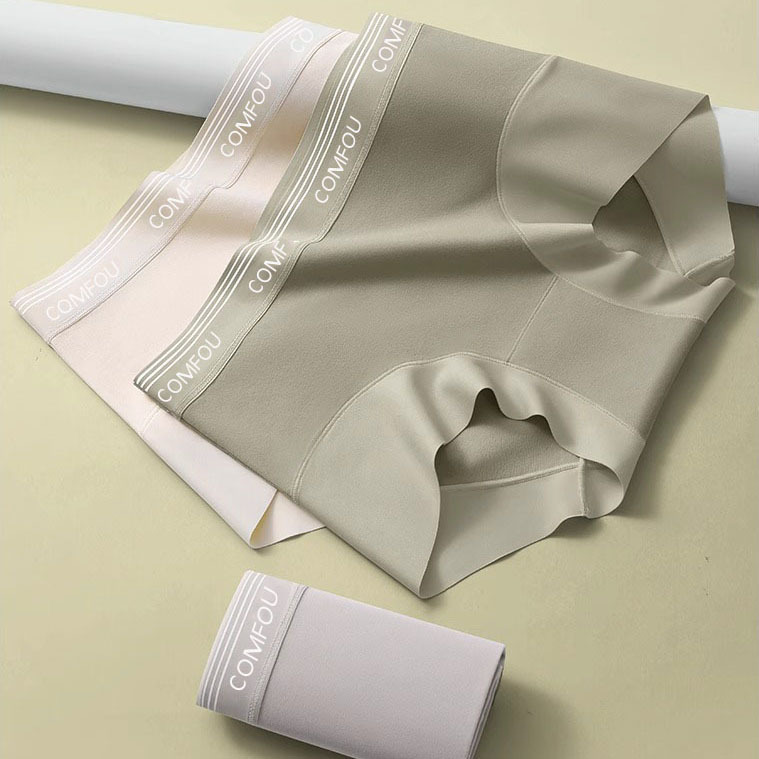 新疆长绒棉无痕三角裤7A全棉抑菌裆小平角内裤高弹舒适女生内裤