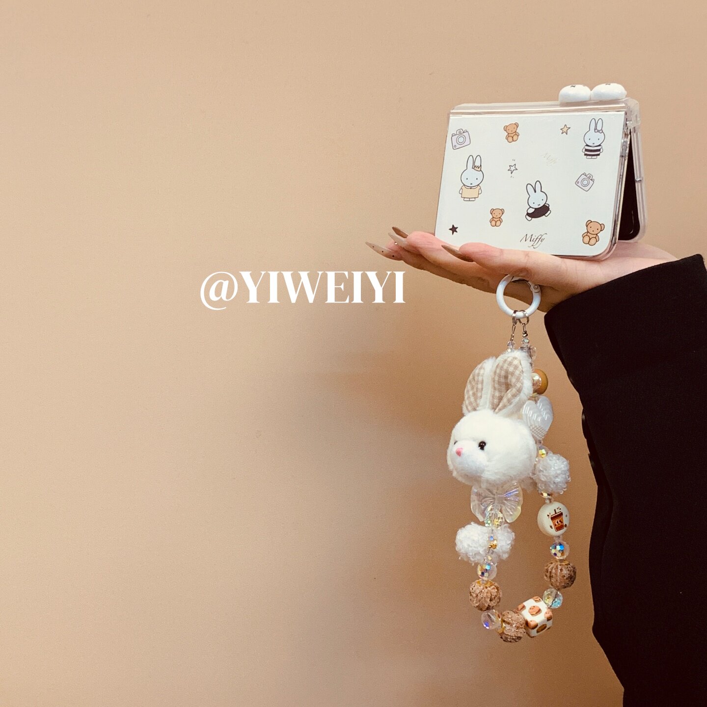 适用于荣耀手机壳折叠屏卡通手提