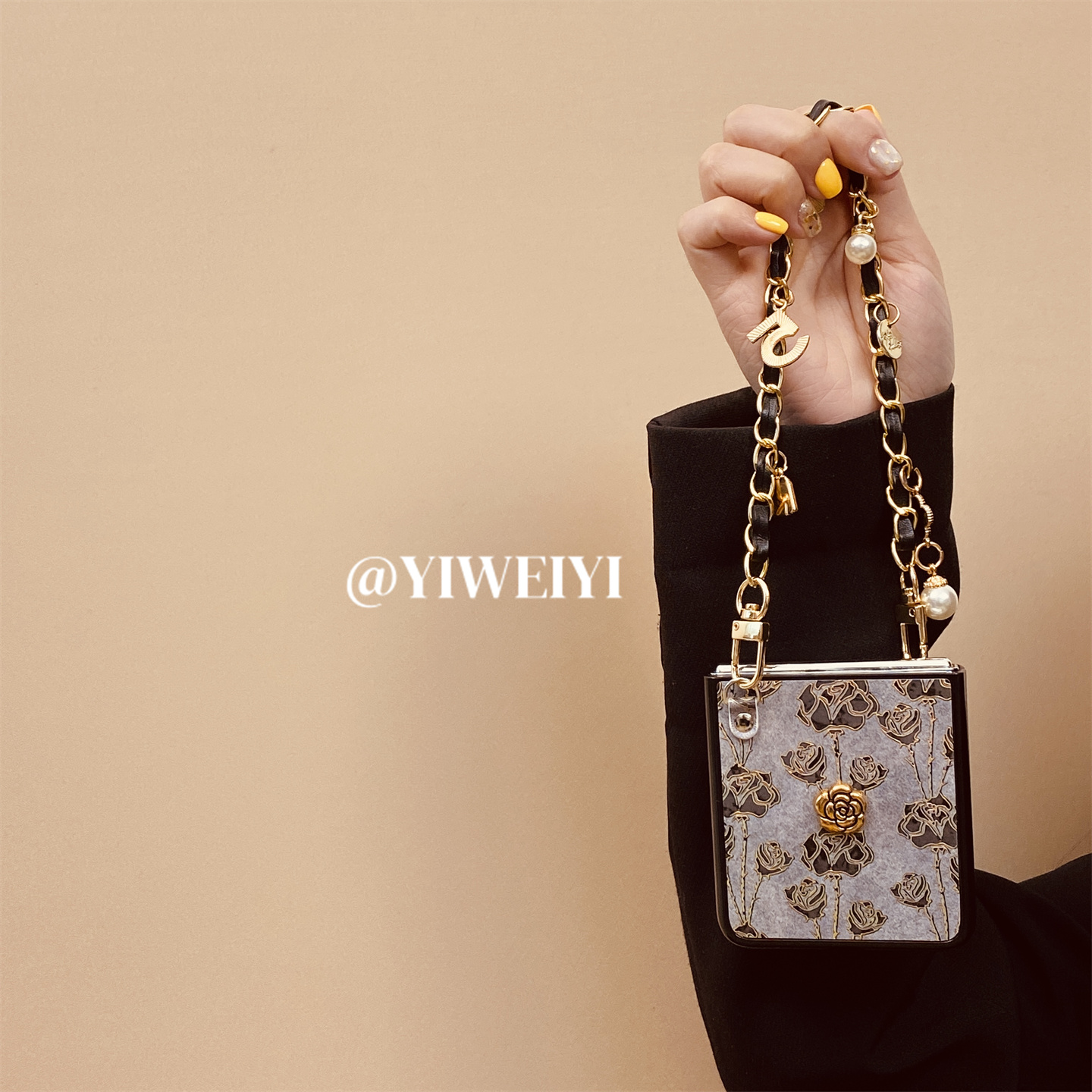 适用于小米折叠高级小香风手机壳