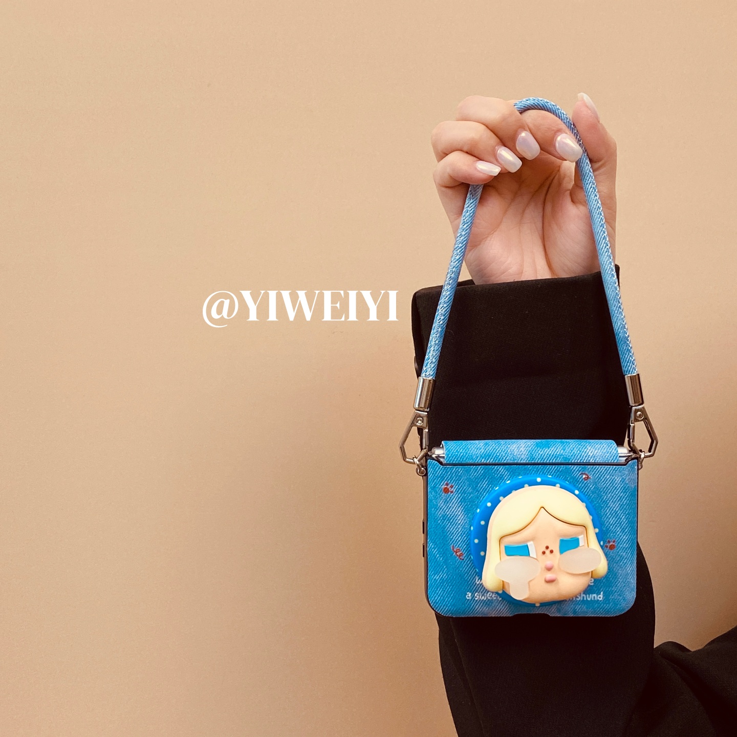 适用于荣耀手机壳折叠屏手提斜挎