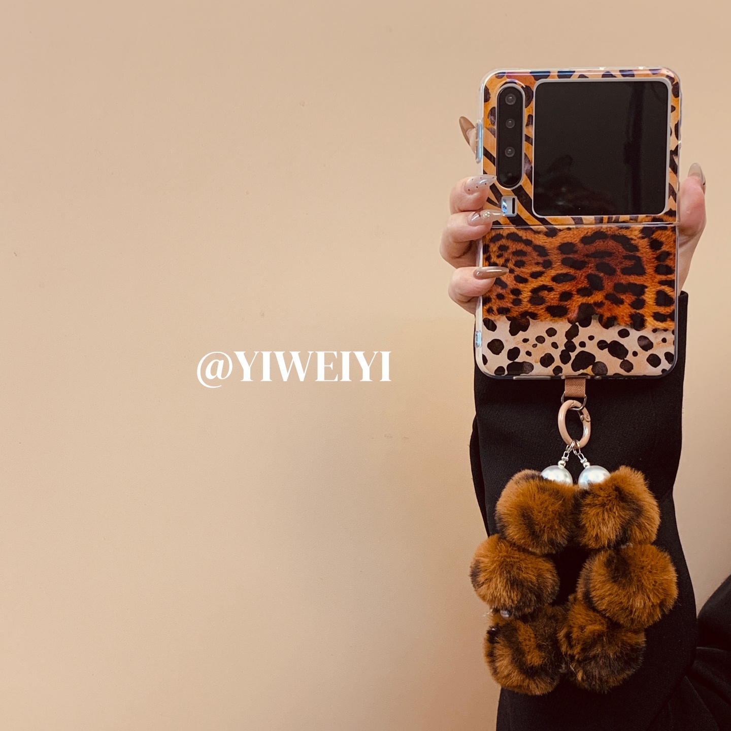 适用于华为手机壳折叠屏手提防摔