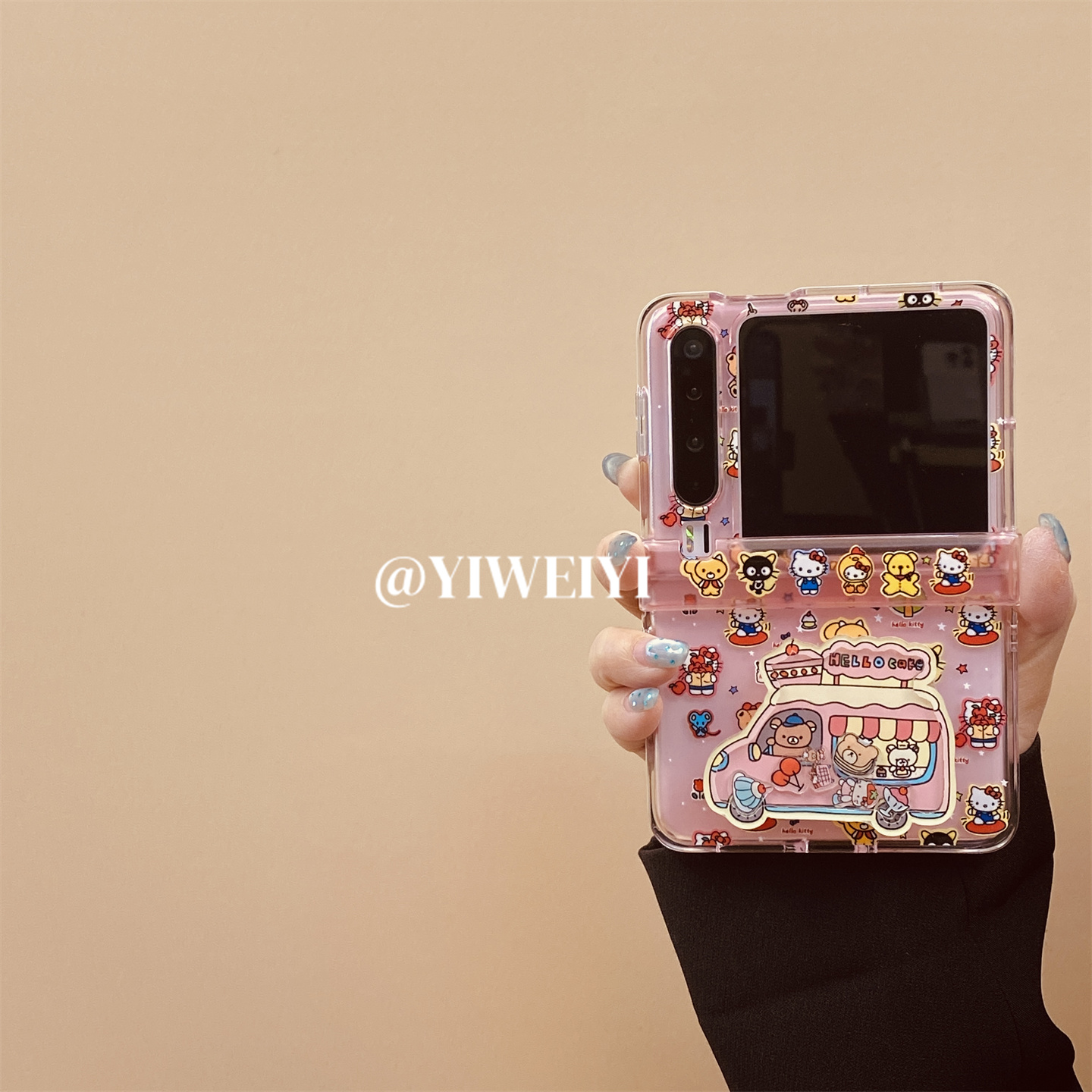 适用于小米折叠kitty支架手机壳