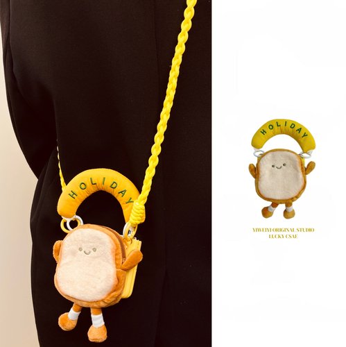 适用于华为折叠吐司零钱包手机壳