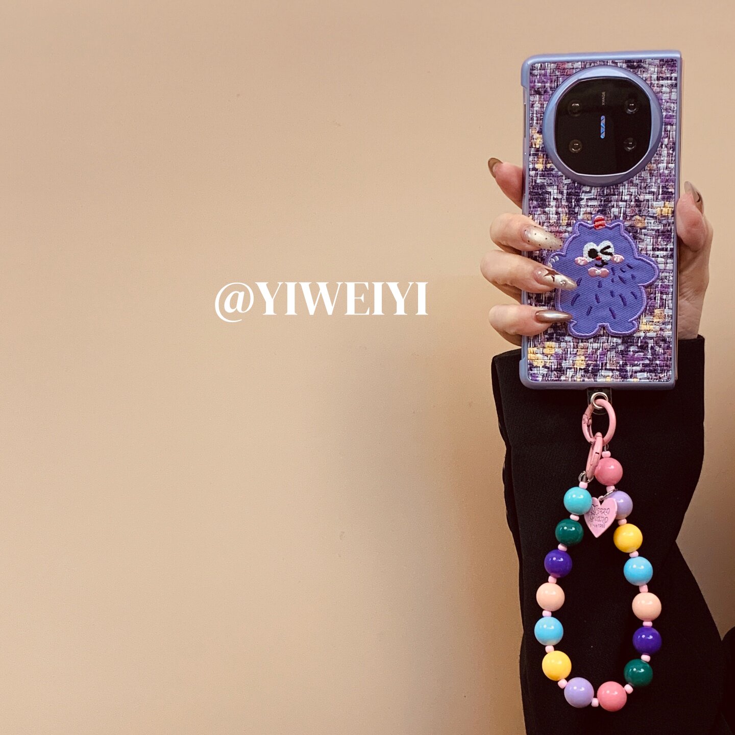 适用于华为手机壳折叠屏手提防摔