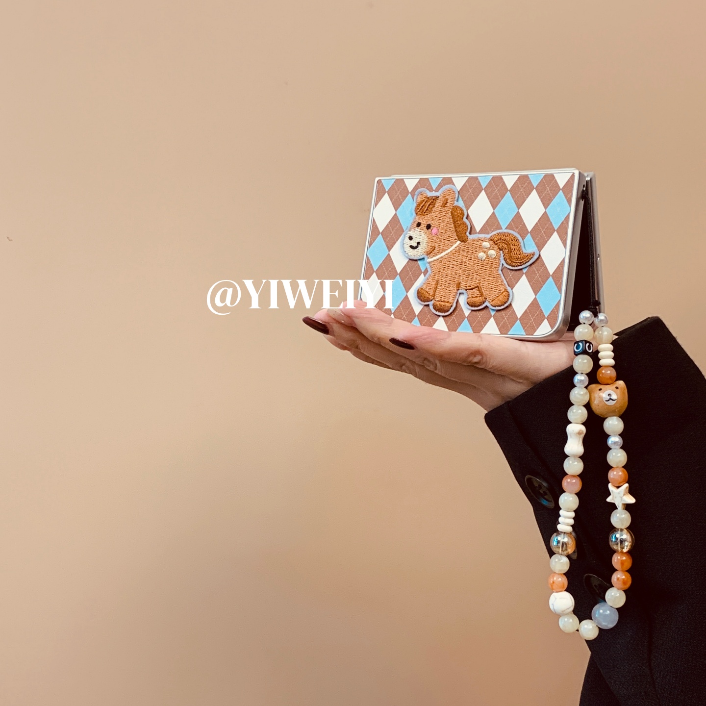 适用于荣耀手机壳折叠屏手提防摔