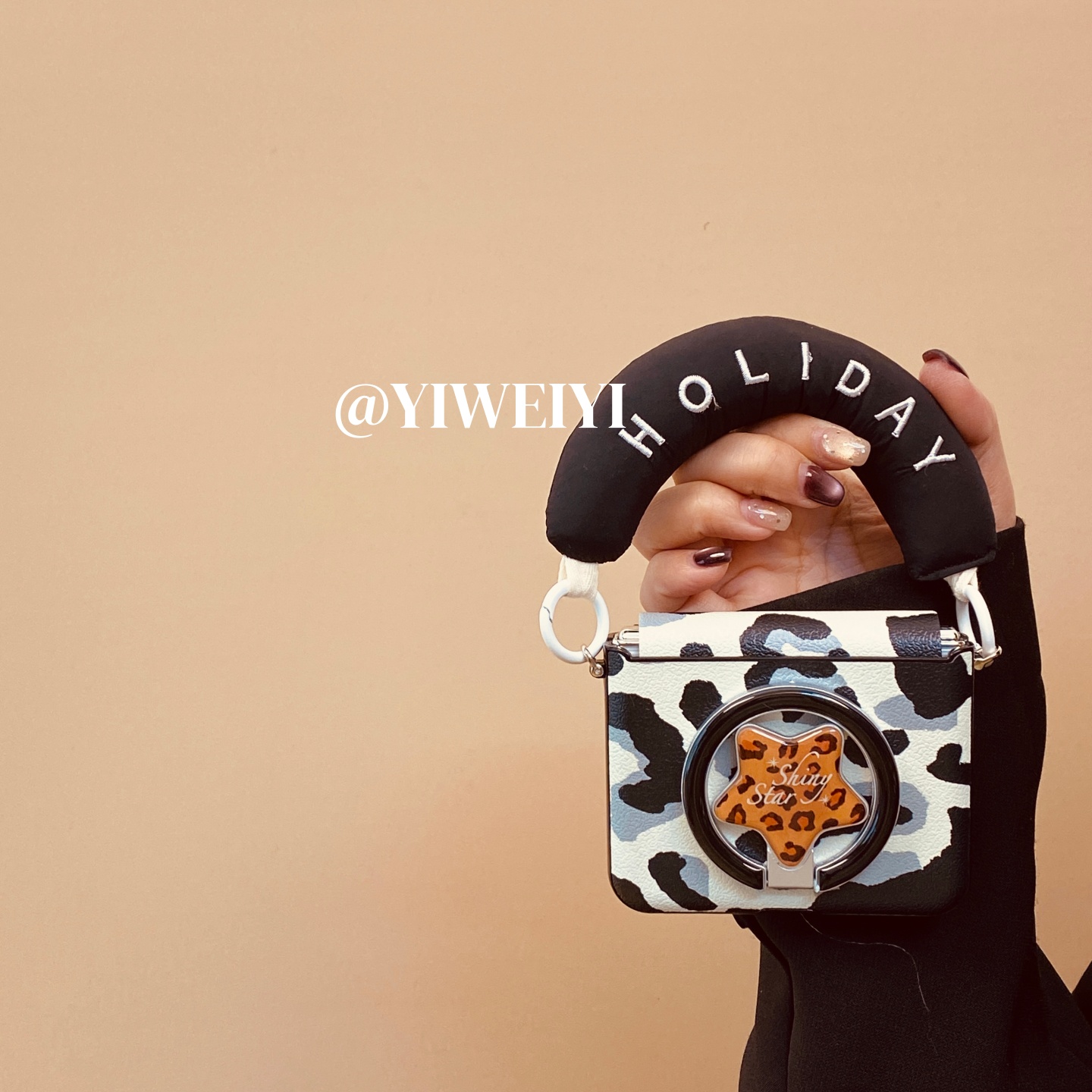 适用于荣耀手机壳折叠屏手提斜挎