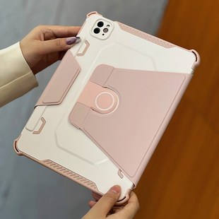 2024款 720旋转ipadpro保护壳11英寸mini7苹果air6保护套air5防弯摔2021适用10平板带笔槽13寸磁吸第9十代12.9