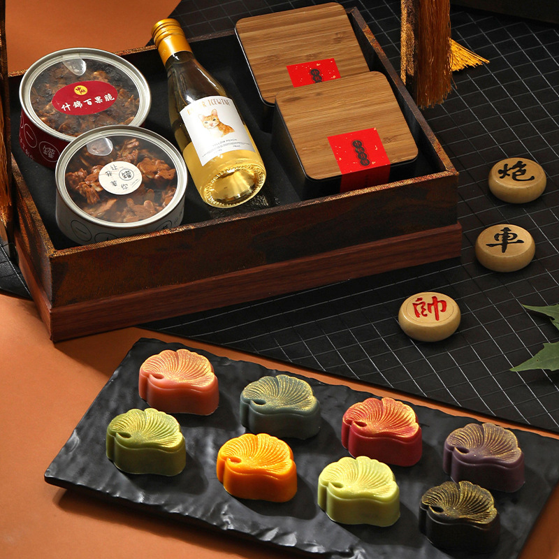 Mid-Autumn Festival Moon Cake Gift box Orthodox school specialty Souvenir  Abalone Pretenders Icewine Ham Moon Cake Gifts Sharein the Snacks/Nuts/Specialty , Pastry/Dessert , Moon cake  category - from Buy2taobao.com to provide professional Taobao agent buy service