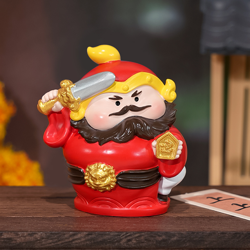 钟馗门神摆件防小人创意小礼物