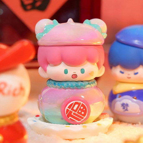 灵灵葫芦崽可爱卡通桌面摆件