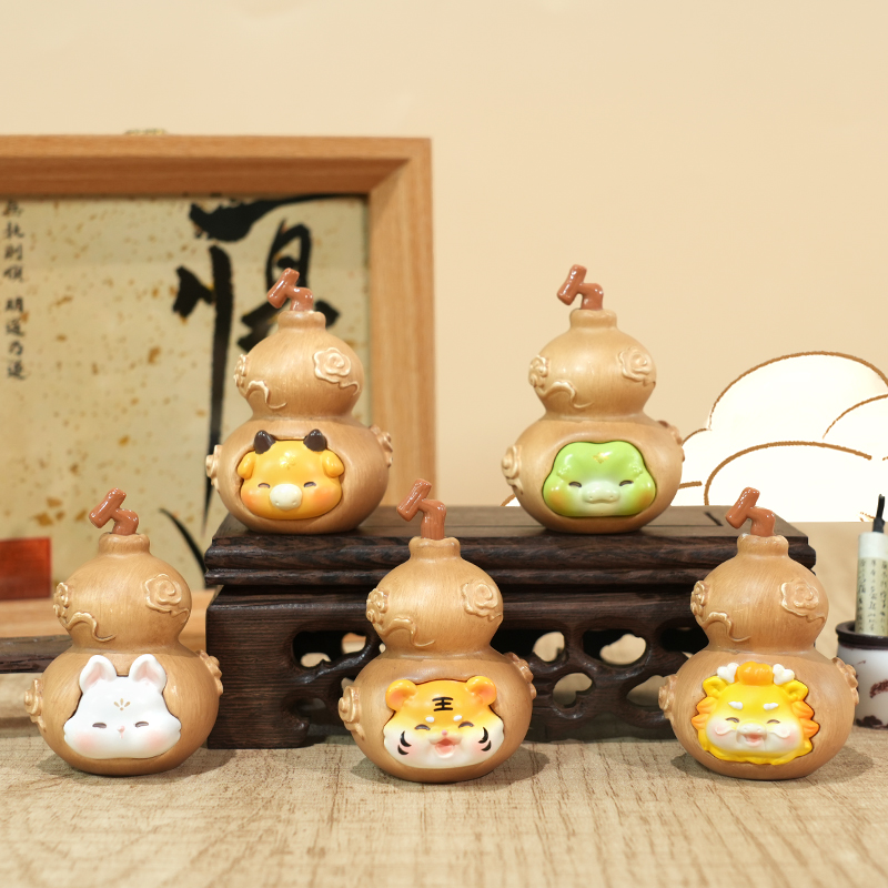 宝贝故事十二生肖国风桌面摆件