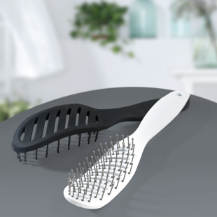 排骨梳子发廊造型专业卷发梳女家用大背头梳子男士吹九排梳油头梳