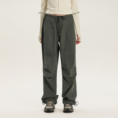 NNOVA降落伞长裤长裤工装裤