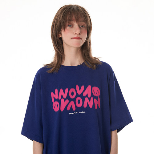 NNOVA颠倒LOGO短袖短袖