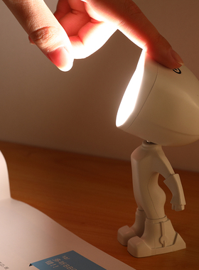 魔联充电式小夜灯节能插电小台灯卧室婴儿睡眠喂奶创意床头灯