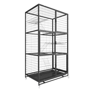 猫别墅三层猫笼超大自由空间猫笼子家用室内猫咪猫屋猫舍大空间