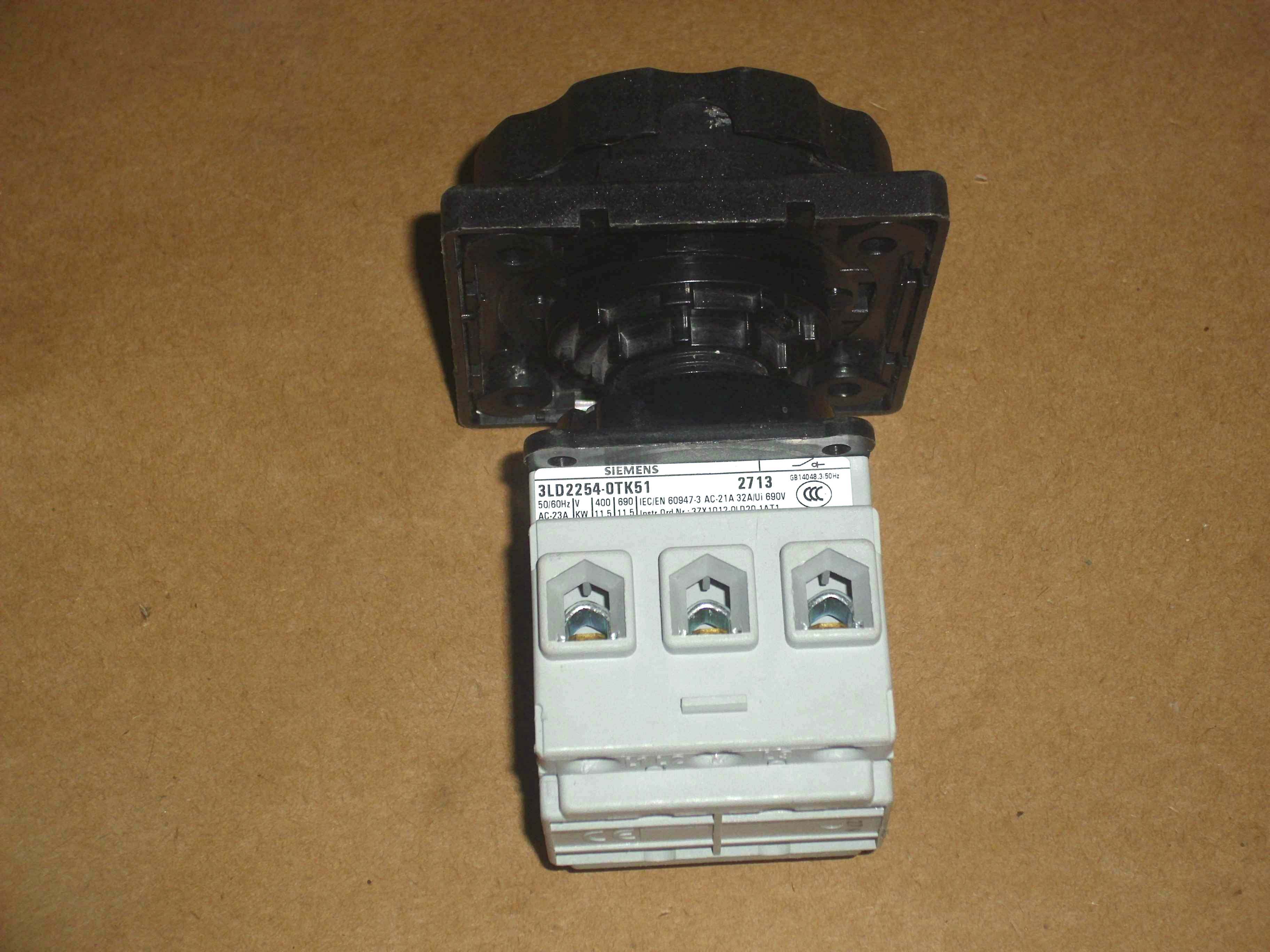 正品西门子siemens 电源主控开关 3ld2254-0tk51