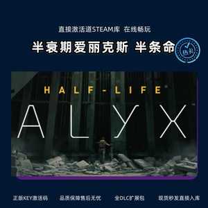 半衰期爱丽克斯 半条命 Half-Life: Alyx VR独占STEAM正版PC中文