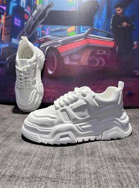 颜值品质兼备Minimalism Aquaman厚底内增高小白鞋男轻便板鞋简约