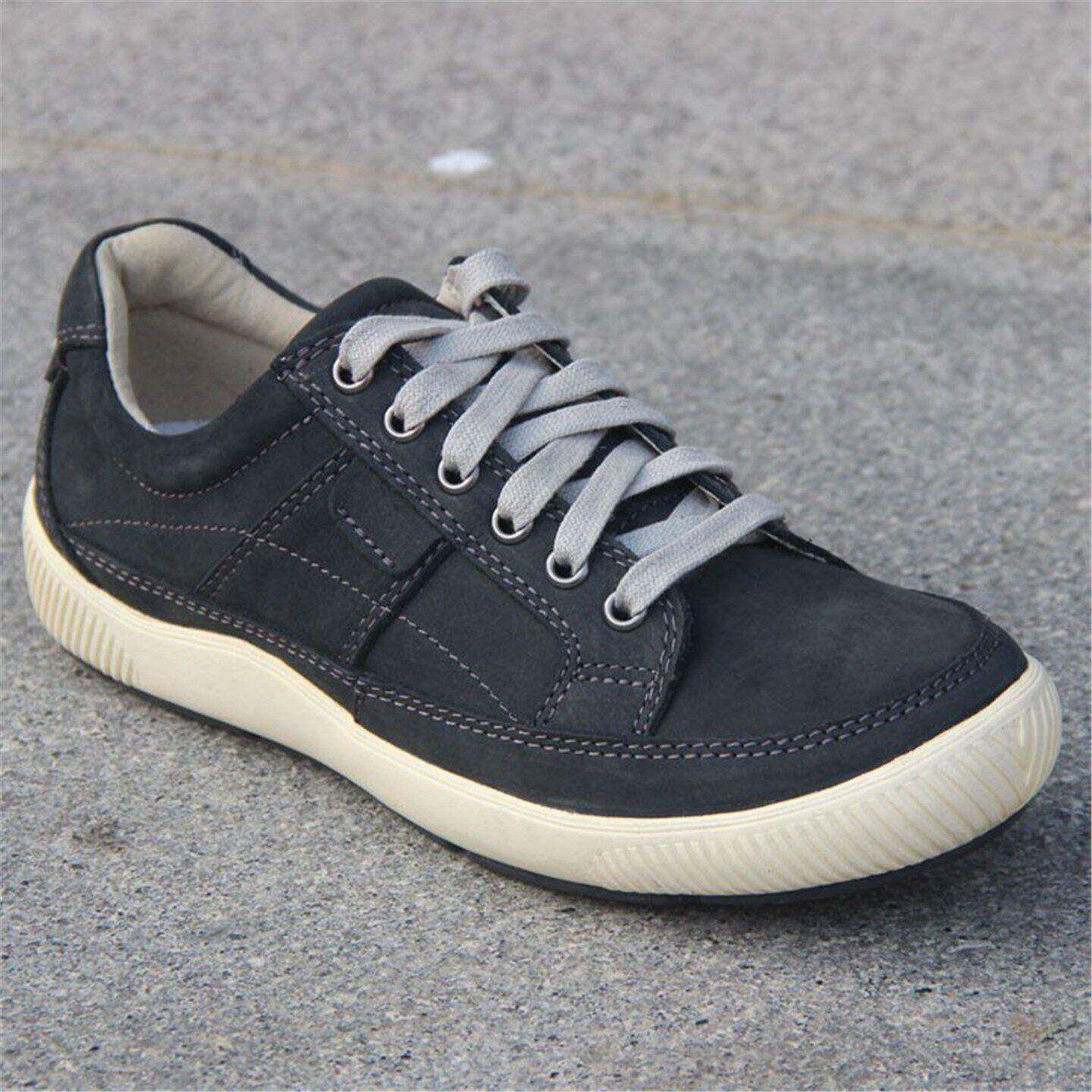 高端潮流男鞋真皮运动鞋板鞋休闲皮鞋男系带头层牛皮男皮鞋软皮鞋