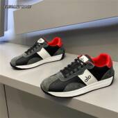 秋季 男鞋 时尚 百搭软底低帮鞋 子 ELEGANT 拼色系带复古阿甘鞋 ROSE