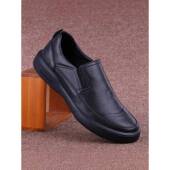 商务百搭一脚蹬透气真皮休闲皮鞋 豆豆鞋 头层牛皮 2025新款 男款