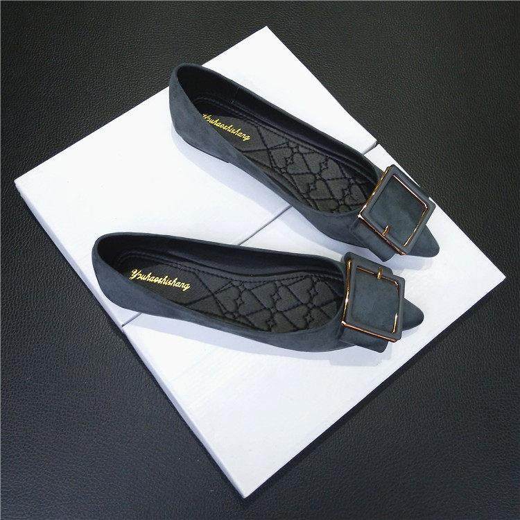 香港尖头平底鞋女浅口单鞋2025秋季新款大码瓢鞋舒适软底豆豆鞋女,女鞋,浅口单鞋,淘宝优惠券,粉丝福利购,淘宝优惠卷