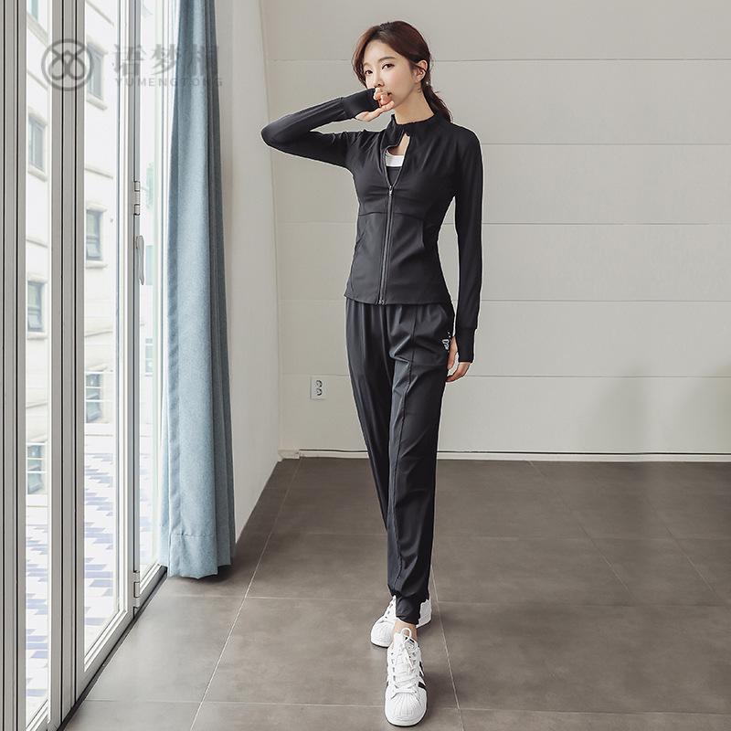 瑜伽服女2025新款普拉提春秋宽松
